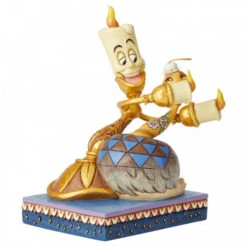 Lumiere And Feather Duster - Romance By Candlelight -Cheap Toy Store disney traditions disney lumiere and feather duste 2