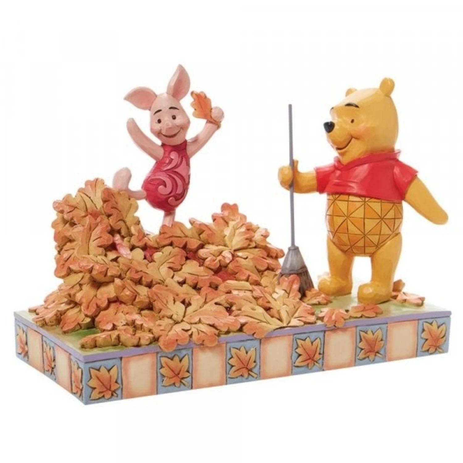 Disney - Piglet & Pooh Jumping Into Fall Figurine 4 Disney - Piglet & Pooh Jumping Into Fall Figurine - Image 2