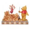 Disney - Piglet & Pooh Jumping Into Fall Figurine 2 Disney - Piglet & Pooh Jumping Into Fall Figurine -Cheap Toy Store disney traditions disney piglet pooh jumping into