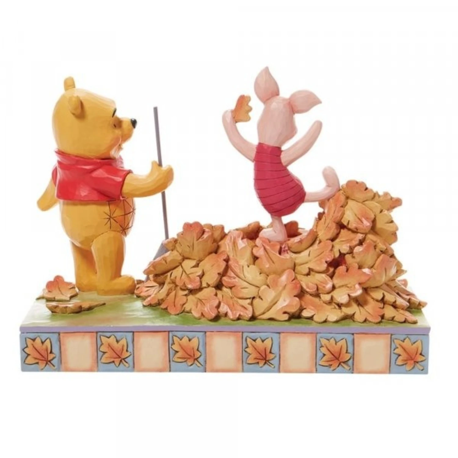 Disney - Piglet & Pooh Jumping Into Fall Figurine 6 Disney - Piglet & Pooh Jumping Into Fall Figurine - Image 4