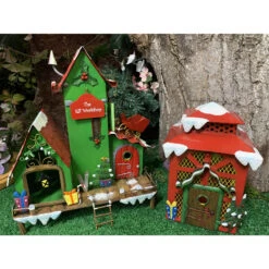 Elf Wonderland - Christmas Lantern House -Cheap Toy Store elf wonderland christmas lantern elf house 2