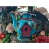 Fairy Kingdom - Bright Blue Teapot Fairy House -Cheap Toy Store fairy kingdom fairy kingdom bright blue teapot fai