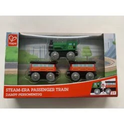 Hape Steam-Era Passenger Train -Cheap Toy Store hape steam era passenger train 3