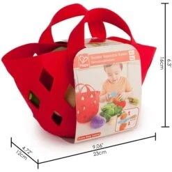 Hape Toddler Vegetable Basket -Cheap Toy Store hape toddler vegetable basket 2