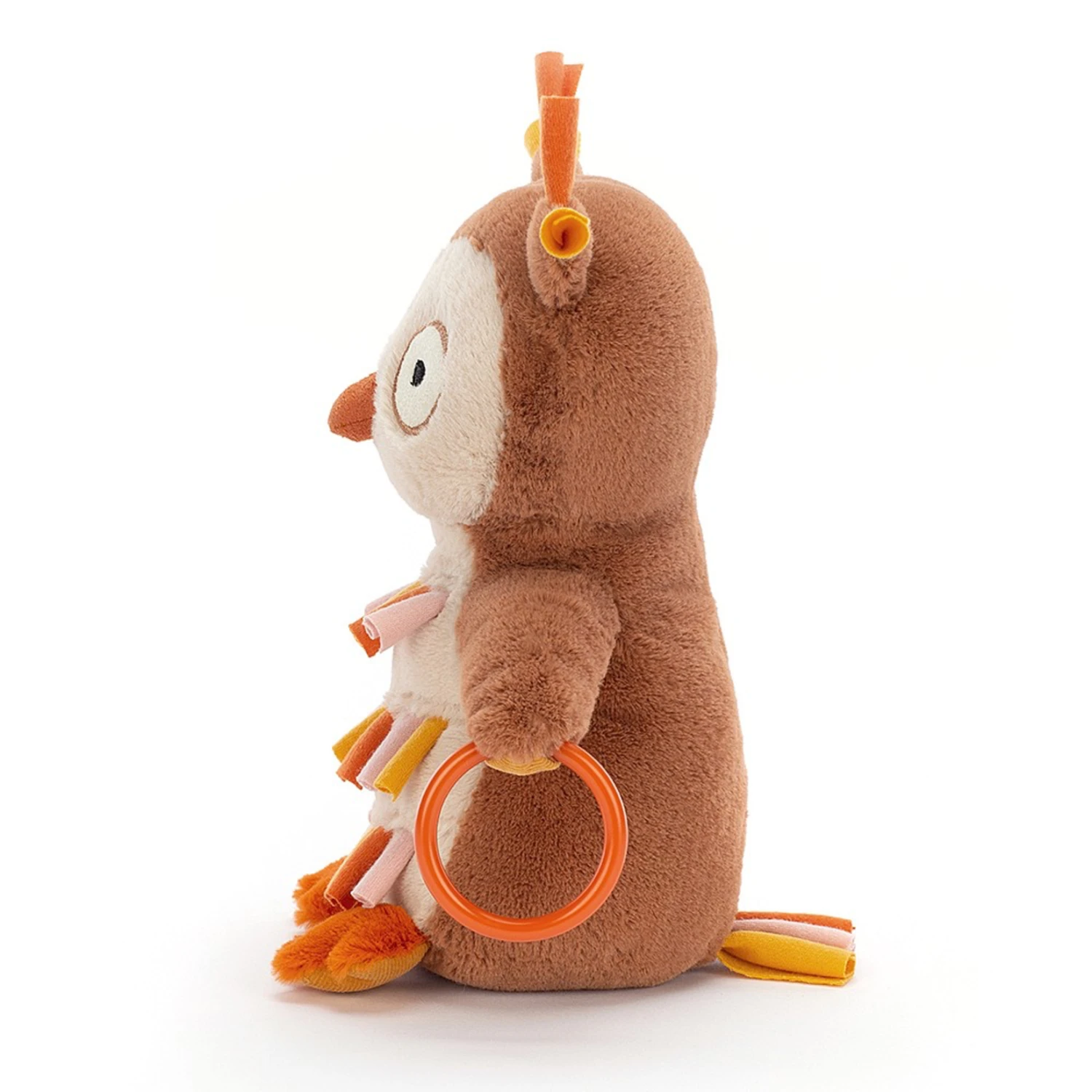 Jellycat - Happihoop Owl Activity Toy 4 Jellycat - Happihoop Owl Activity Toy - Image 2