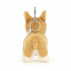 Jellycat - Betty Corgi Bag Charm -Cheap Toy Store jellycat bag charms jellycat betty corgi bag charm 3