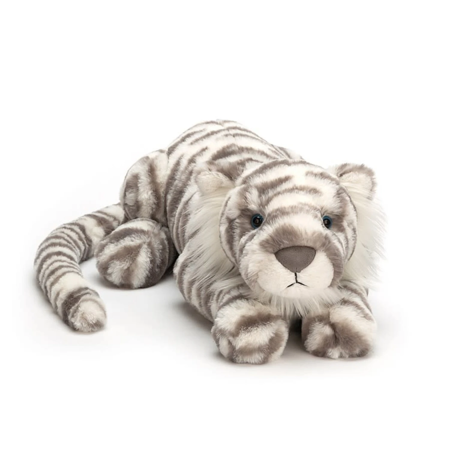 Jellycat - Sacha Snow Tiger - Large 3 Jellycat - Sacha Snow Tiger - Large