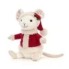 Jellycat - Merry Mouse 1 Jellycat - Merry Mouse -Cheap Toy Store jellycat festive jellycat merry mouse
