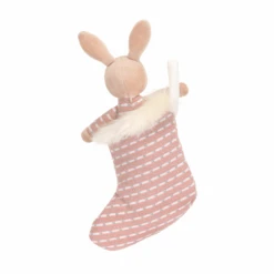 Jellycat - Shimmer Stocking Bunny -Cheap Toy Store jellycat festive jellycat shimmer stocking bunny 2