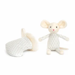 Jellycat - Shimmer Stocking Mouse -Cheap Toy Store jellycat festive jellycat shimmer stocking mouse 4