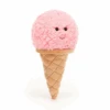Jellycat - Irresistible Strawberry Ice Cream 1 Jellycat - Irresistible Strawberry Ice Cream -Cheap Toy Store jellycat fresh foodie jellycat irresistible strawb