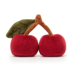Jellycat - Fabulous Fruit Cherry -Cheap Toy Store jellycat fruit veg jellycat fabulous fruit cherry 2