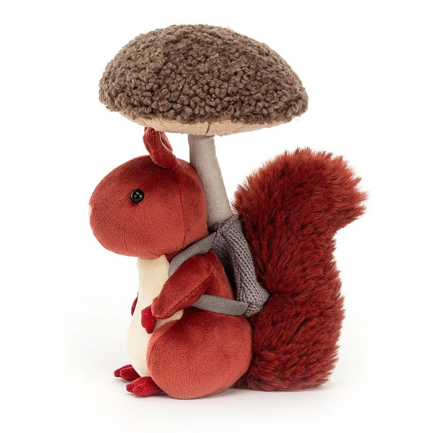 Jellycat - Fungi Forager Squirrel 4 Jellycat - Fungi Forager Squirrel - Image 2