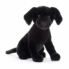 Jellycat - Pippa Black Labrador -Cheap Toy Store jellycat super softies jellycat pippa black labrad