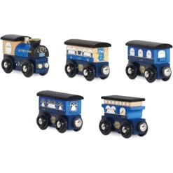 Le Toy Van Wooden Twilight Train (Blue) 10 Le Toy Van Wooden Twilight Train (Blue) -Cheap Toy Store le toy van wooden twilight train blue 2