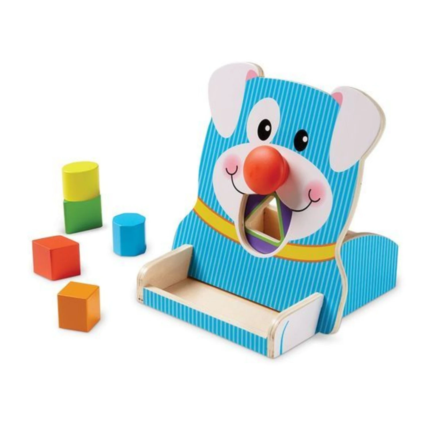 Melissa & Doug First Play - Spin & Feed Shape Sorter 6 Melissa & Doug First Play - Spin & Feed Shape Sorter - Image 4