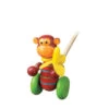 Push Along - Monkey -Cheap Toy Store orange tree toys push along monkey