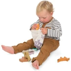 Forest Stacker Tower & Bag 17 Forest Stacker Tower & Bag -Cheap Toy Store petilou forest stacking animal tower bag 7