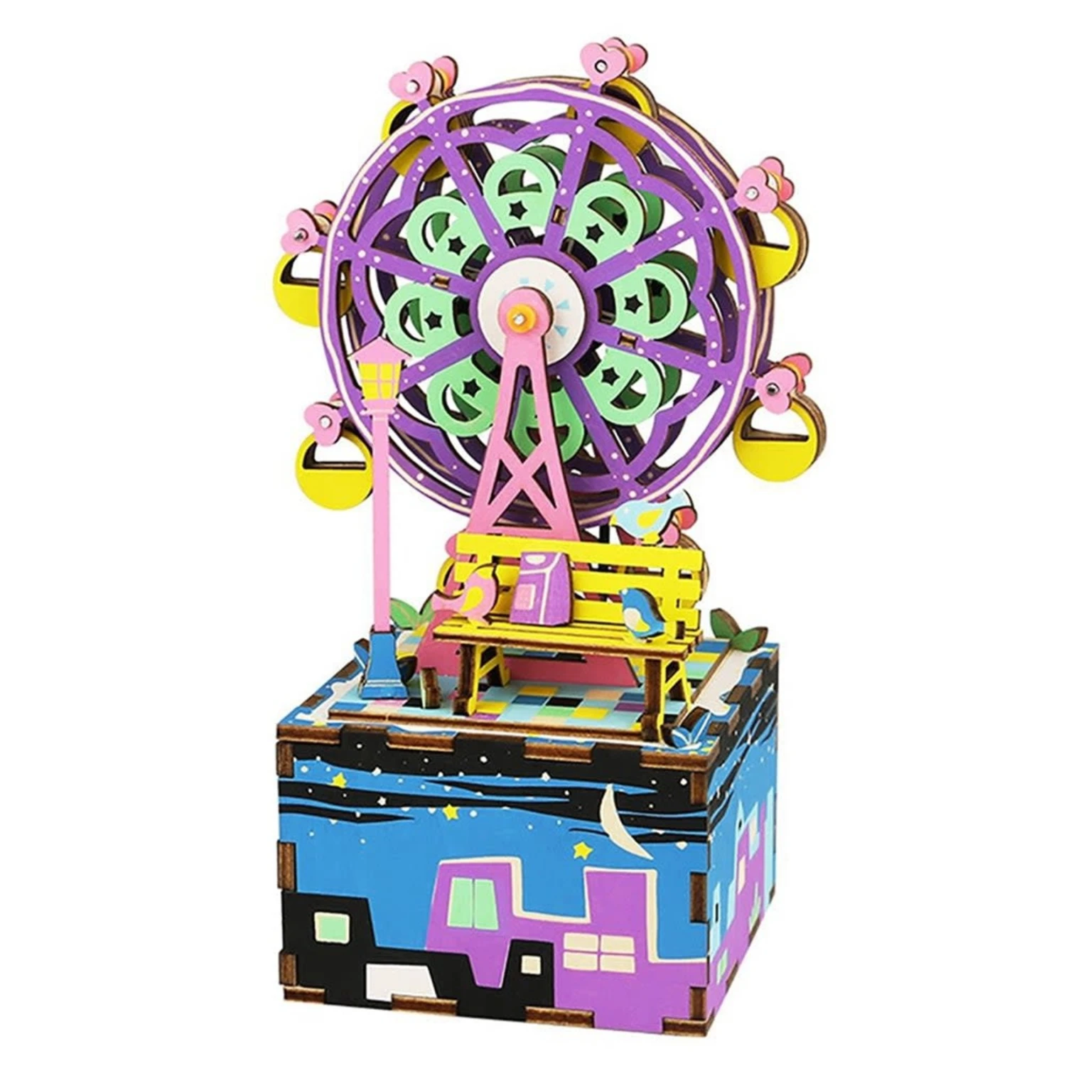 ROKR Ferris Wheel Music Box Kit AM402 3 ROKR Ferris Wheel Music Box Kit AM402
