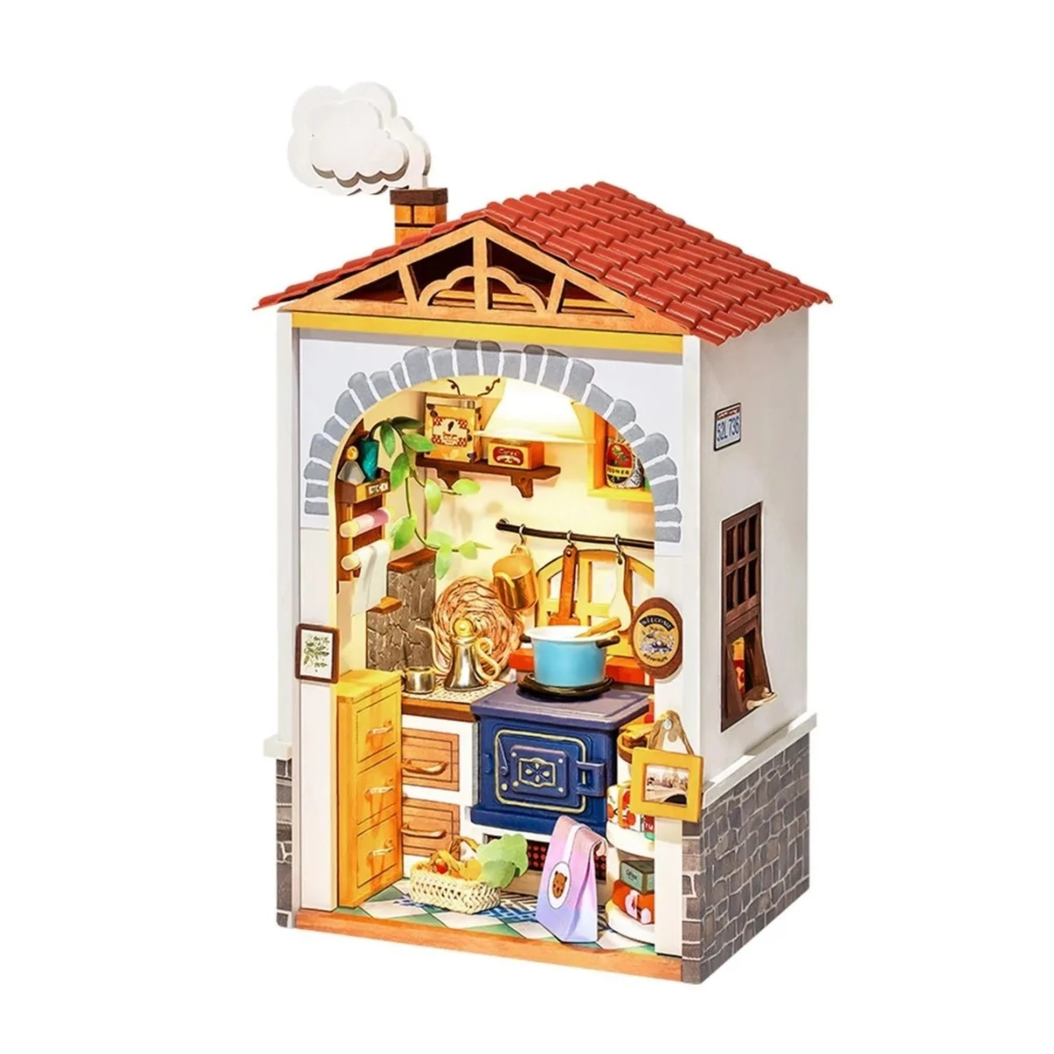 Rolife Flavour Kitchen Mini Town DIY Kit 3 Rolife Flavour Kitchen Mini Town DIY Kit