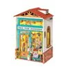 Rolife Free Time Bookshop Mini Town DIY Kit -Cheap Toy Store rolife rolife free time bookshop mini town diy kit