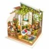 Rolife Miller’s Flower House DG108 - DIY Garden Yard Miniature Kit