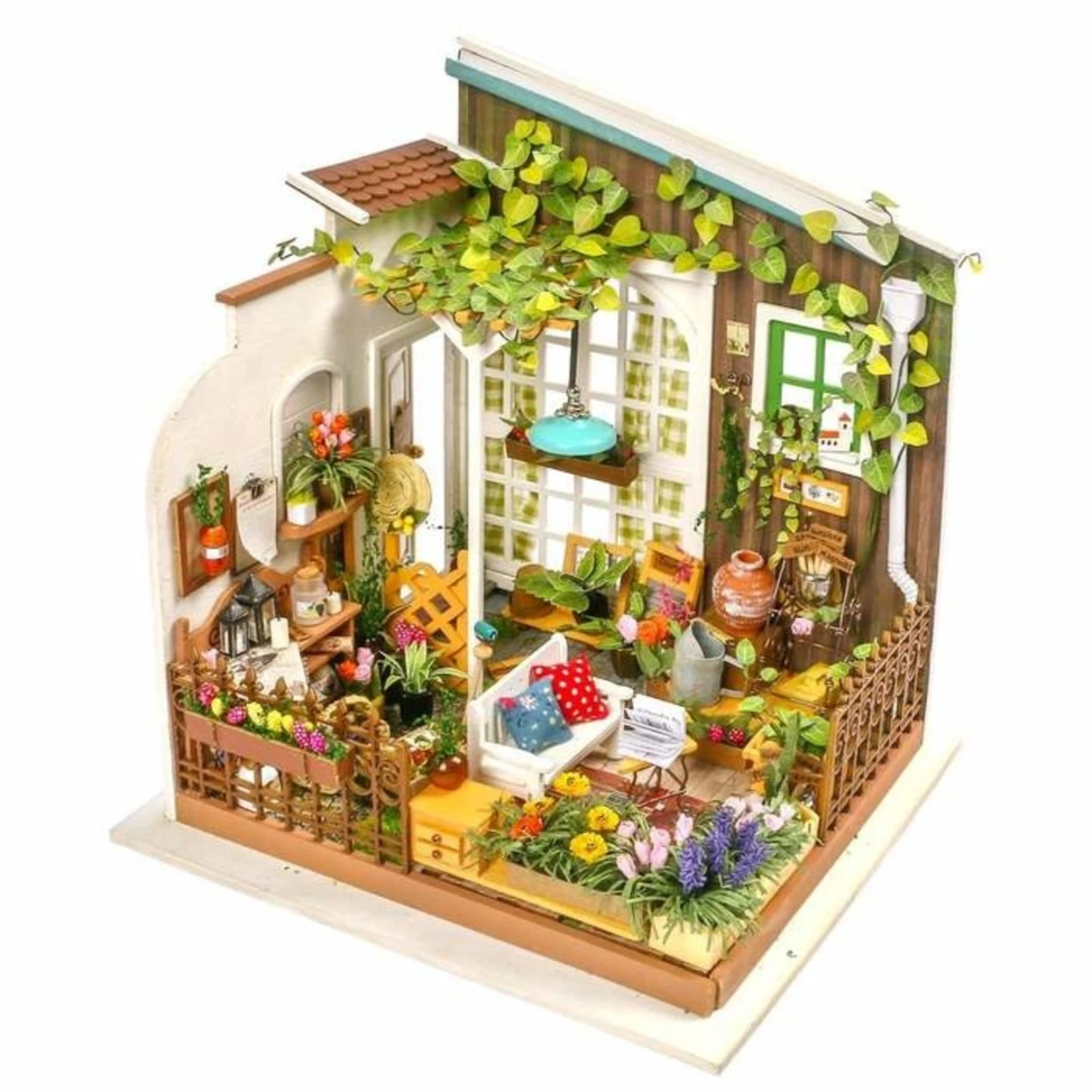 Rolife Miller’s Flower House DG108 - DIY Garden Yard Miniature Kit 3 Rolife Miller’s Flower House DG108 - DIY Garden Yard Miniature Kit