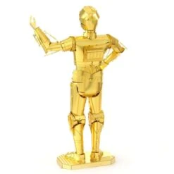 Gold C-3PO - Star Wars - Metal Kit -Cheap Toy Store star wars gold c 3po star wars metal kit 2